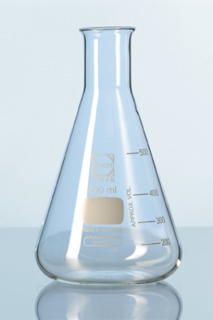 Erlenmeyer narrow-necked conical flask DURAN